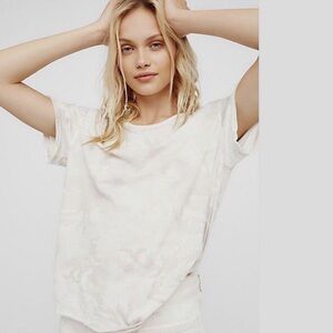 We The Free Cream Short Sleeve Tee